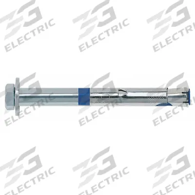 DEWALT Sleeve Anchor: 3 in Overall Lg, 1/4 in Dia, #10-24 Thread Size, Stainless Steel - Removable Hex-Head Sleeve Anchors