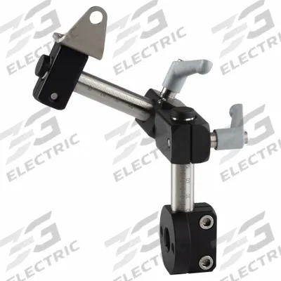 OTTO GANTER Sensor Mount Kit with Handles: M8 Bracket Hole Size, 100 mm Tube Lg - Ruland Sensor Mounting Kits