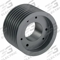 APPROVED VENDOR V-Belt Pulley: 3V560, 8 Groove, 5.6 in OD, Bushed Bore, SK, For 3V/3VX Belt Section (MPN 83V560SK). Key specifications — Pulley Industry Number: 3V560; Pitch Diameter: 5.6 in (3V); For Belt Section (broad, with similar types): 3V or 3VX.