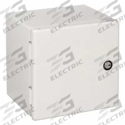 HOFFMAN Enclosure: Steel, 5 in x 5 in x 5 in, NEMA 12/3/4, Solid Cover - Steel Washdown Enclosures