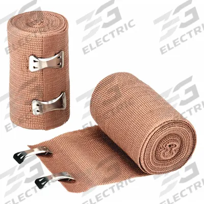 FIRST AID ONLY Elastic Bandage: 5 yd Dressing Lg, 3 in Dressing Wd, Elastic Fabric - Elastic Bandages