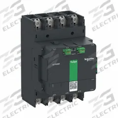 SCHNEIDER Contactor: 4 Poles, 4NO Contacts, 500 A, 240V AC/480V AC Coil (MPN LC1G5004LSEA). Key specifications — Brand: SCHNEIDER; Integrated Surge Suppression: No; Wire Termination Type: Spring Loaded.