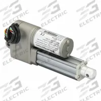 DUFF-NORTON Linear Actuator: LT, 27 lbf Rated Load, 2 in Stroke, 12V DC, IP66 (MPN LT25-1-50P). Key specifications — Nut Material: Plastic; Position Feedback Option: Potentiometer.