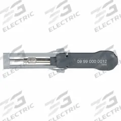 Rectangular Connector Removal Tool: Han® D, Removal Tool, 09990000012. Key specifications — Manufacturer Part Number: 09990000012; Brand: HARTING; Product Type: Removal Tool; Series: Han® D.