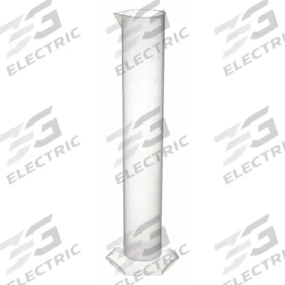 APPROVED VENDOR Graduated Cylinder: Polypropylene, 2 L, 67.6 fl oz, To Contain (TC) - Plastic Graduated Cylinders
