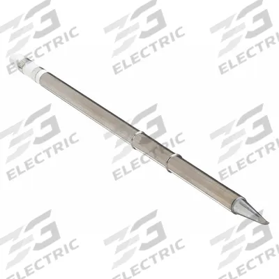HAKKO Soldering Tip: T15 Series, Bent Conical, 0.4 mm W - T15 Series Soldering Tips