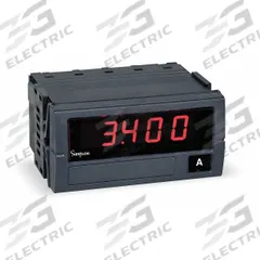 SIMPSON ELECTRIC Digital Panel Meter: 9,999.9 Display Span - Max, 120 V AC, 0 V DC – 10 V DC, F45 (MPN F45-1-73-0). Key specifications — attr1042966: F45-1-73-0; attr1042969: +/-0.5% of Reading +/- 35 Count; attr1042981: Red; attr1042982: LED; attr1042990: Instructions; attr1042993: 4X; attr1043003: Digital Panel Meter; attr1043006: F45.