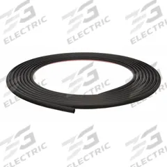 TRIM LOK INC Seal: D-Shaped, Self-Adhesive Mounting, High-Strength, EPDM, 100 ft Overall Lg, Black (MPN X1333BT-100). Key specifications — Color: Black; Mounting Style: Self-Adhesive; Seal Shape: D-Shaped; Brand: TRIM LOK INC; Material: EPDM; Adhesive Bond: High-Strength.