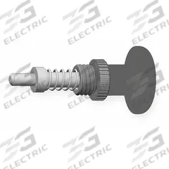 Weld Mount Retractable Spring Plunger: Pull Knob, 0.375 in Plunger Wd, 0.6 in Plunger Projection (MPN GI3/8-1.5-B-PL5). Key specifications — Brand: INNOVATIVE COMPONENTS; Barrel Diameter: 1 in; Barrel Length: 1.5 in.