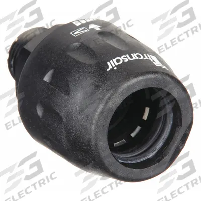 TRANSAIR Push-Fit Adapter Fitting: 1/2 in OD x 1/2 in Pipe Size, Push-to-Connect x MNPT - Polyamide Tube Fittings for Compressed Air Systems
