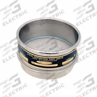COLE-PARMER Standard Stainless Steel Cloth Test Sieve: Stainless Steel, 3 in Outside Dia, 1 in Ht (MPN 5998721). Key specifications — Screen Material: Stainless Steel; Brand: COLE-PARMER; Frame Material: Stainless Steel; Standards: ASTM E11; US Standard Screen Size: #80.