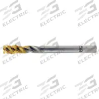 OSG Spiral Flute Tap: M2x0.4 Metric, D3, 2 Flute, Modified Bottoming Chamfer (MPN 1645502043)