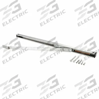GLYNN-JOHNSON Overhead Door Holder: Overhead - Mounted, 1 in Wd, 3 1/4 in Overall Ht - Overhead Door Stops