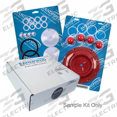 SANDPIPER Fluid End Repair Kit: Fluid End Repair Kit, 476.406.354, 1 in For Pump Size - Sandpiper Fluid-End Repair Kits