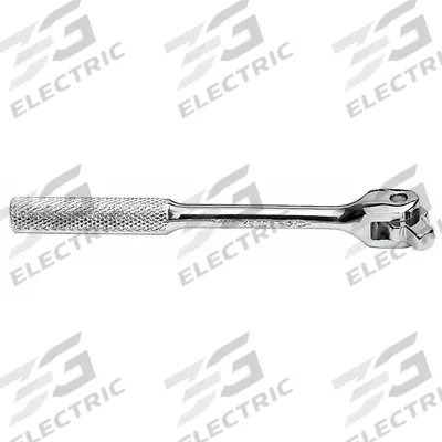 SK PROFESSIONAL TOOLS Breaker Bar: 1/2 in Drive, 24 in Lg, Knurled Grip, Alloy Steel - Flex-Head Breaker Bars