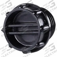 Screw Plug: IP54 (MPN 700701). Key specifications — For Connector Type: M12; Brand: METZ CONNECT; Cover Color: Black; IP Rating: IP54.