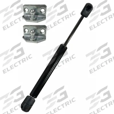BANSBACH EASYLIFT Gas Spring: M8 Thread Size, 434 mm Ext Lg, 15 lbf Force - Gas Springs