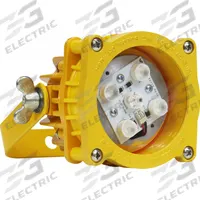 PATTERSON Dock Light: Dock Light, 7 3/4 in Lg, 5 in Wd (MPN 90210). Key specifications — Includes: Mounting Bracket; Manufacturer Part Number: 90210; Brand: PATTERSON; Color: Yellow.
