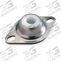 DAYTON 2 Bolt Flange Bearing: 2 Bolt, 1/2 in Bore, 4 3/8 in Overall Lg, 1 1/8 in Overall Ht (MPN 1F576). Key specifications — Brand: DAYTON.