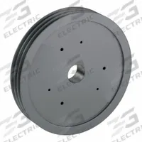 APPROVED VENDOR V-Belt Pulley: C200, 3 Groove, 20.4 in OD, Bushed Bore, E, For C/CX Belt Section (MPN 3C200E). Key specifications — Pulley Industry Number: C200; Pitch Diameter: 20 in (C); For Belt Section (broad, with similar types): C or CX.