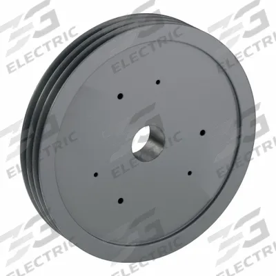 APPROVED VENDOR V-Belt Pulley: C200, 3 Groove, 20.4 in OD, Bushed Bore - Bushed-Bore Cast-Iron V-Belt Pulleys