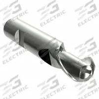 YG-1 Ball End Mill: Cobalt, 2 Flute, 1-3/8" Mill Dia, 1-5/8" LOC, 4-1/8" OAL (MPN 41449)