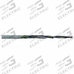 CHAINFLEX Control Cable: 20 AWG, 1 Conductors, Order by the Foot, PVC Jacket, 300 V (MPN CF130-05-02). Key specifications — Conductor Material: Copper; Conductor Configuration: Single; Minimum Bend Radius Factor - Fixed: 4 x OD; Minimum Bend Radius Factor - Flexible: 6 x OD; Includes Ground: Yes; Minimum Bend Radius Factor - E-Chain: 7.5 x OD; Resistance Properties: Flame Retardant; Standards: FT-1.