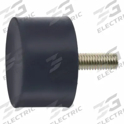 JW WINCO Vibration-Isolating Mount: Cylindrical, Natural Rubber - Male x Non-Threaded Vibration-Isolating Mounts