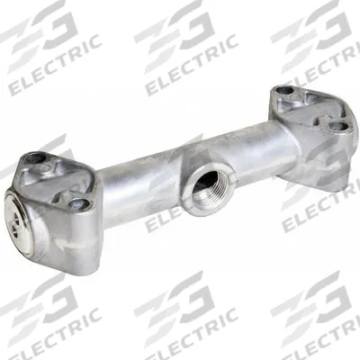 Dayton Manifold Assembly: Inlet/Outlet, Aluminum, 1 in - Manifolds