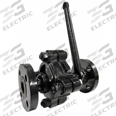 UNITED BRASS WORKS Gate Valve: 2 in, Carbon Steel, Non-Rising, Class 300 Flange, 750 psi CWP - Lever-Actuated Boiler Blow-Of Gate Valves
