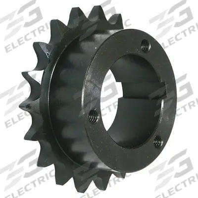 TSUBAKI Sprocket: For 60 Chain, 25 Teeth, 5.984 in Pitch Dia, 6.387 in Outside Dia - Size 60 Bushed-Bore Roller Chain Sprockets