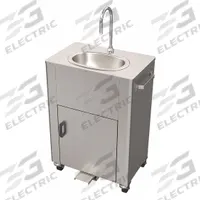 ACORN Portable Hand Washing Station: Water Heater Not Included, Single Foot Pedal, 0.5 gpm Flow Rate (MPN PS1010-F11). Key specifications — Brand: ACORN.