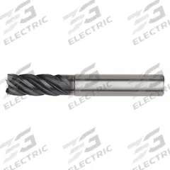 WIDIA HANITA Corner Radius End Mill: Carbide, AlTiN Coated, 5 Flute, 8 mm Mill Dia, 19 mm LOC (MPN 57N808023MT)