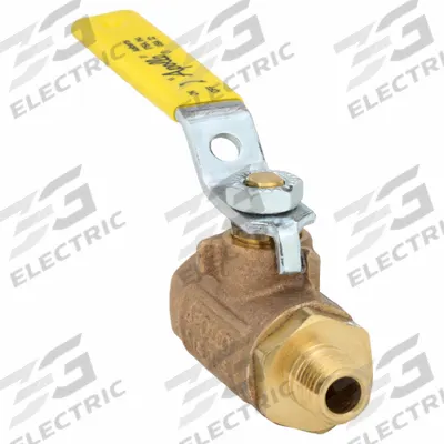 APOLLO Manual Two-Way Ball Valve: 1/4 in, Bronze, Straight, 600 psi Max. Pressure (CWP) - Bronze Ball Valves