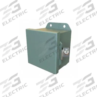 HAMMOND Electrical Enclosure: Steel, 14 in x 12 in x 8 in, NEMA 12/13/3R/4, Solid Cover - Steel Washdown Enclosures