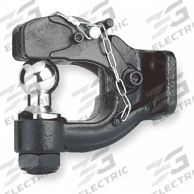 REESE Pintle Hook and Ball: Bolt On, 16,000 lb Gross Vehicle Wt Capacity, 3,000 lb Tongue Wt - Pintle Hook Hitches with Ball Mount