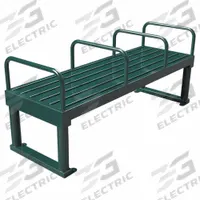 TRIACTIVE USA Multi-Bench: 30 in Overall Ht, 72 in Overall Lg, 24 in Overall Wd, Green, Outdoor (MPN PHRS)