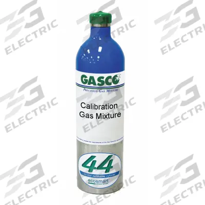 GASCO Calibration Gas: Nitrogen, Refillable, +/-5% Accuracy, CH4, Calibration Gas - Calibration Gases for Portable Gas Detectors