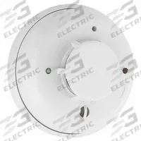 SYSTEM SENSOR Smoke Alarm: Smoke, Hardwired, Smoke Detector, Photoelectric, Hardwired, Round, 3 yr (MPN 4WTA-B). Key specifications — Operating Voltage: 12/24V; Sensor Type: Photoelectric; Volume Level: 85 dB @ 10 ft; Compatible With: 4 Wire Fire Alarm System; Alert Type: Sound; Includes: Mounting Base; Brand: SYSTEM SENSOR; Detects: Smoke.