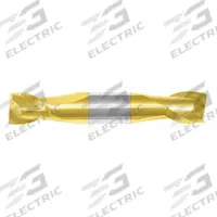 APPROVED VENDOR Square End Mill: Carbide, TiN Coated, Double End, 2 Flute, 1/16" Mill Dia, 1/8" LOC (MPN 234-001021)