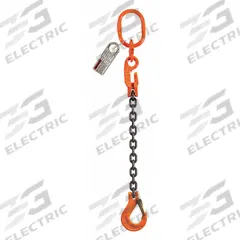 PEWAG Chain Sling: 9/32 in Chain Trade Size, 100 Chain Grade, Sling Hook, Steel, Adj, 5 ft Sling Lg (MPN 7G100SOSXK/5). Key specifications — Hook Type Included: Sling Hook; Brand: PEWAG.