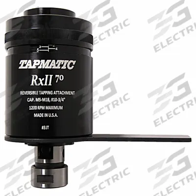 TAPMATIC Tapping Head: JT3 Mount - Self-Reversing Tapping Heads