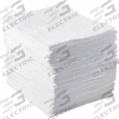 BRADY SPC ABSORBENTS Sorbent Pad: 64 oz Volume Absorbed Per Pad, Polypropylene, White, Bale, 100 PK (MPN BPO100). Key specifications — Brand: BRADY SPC ABSORBENTS; Material: Polypropylene.