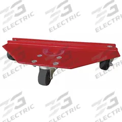 APPROVED VENDOR Furniture Dolly: 400 lb, Red, 4 in H x 20 in W x 8 in D, (3) Swivel (MPN 48J128). Key specifications — attr1343748: Red; attr1343758: Swivel; attr1343710: (3) Swivel; attr1343759: APPROVED VENDOR; attr1343723: Rubber.