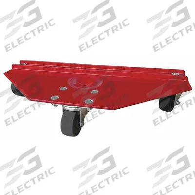 APPROVED VENDOR Furniture Dolly: 400 lb, Red, 4 in H x 20 in W x 8 in D - Leg, Edge & Corner Mount Desk & Furniture Dollies