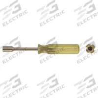 AMPCO Solid Round Shank Nut Driver: Straight, SAE, Without Magnetized Tip, Std, 7/8 in Tip Size (MPN ND-7/8). Key specifications — attr1214485: Round; attr1214505: AMPCO.