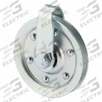 PRIME-LINE Pulley: Steel, 265 lb Load Rating - Max, 3 in Overall Lg, For 5/16 in Cable Dia - Max (MPN GD 52109). Key specifications — Brand: PRIME-LINE; Material: Steel; Mounting Location: Surface; Product Type: Pulley.