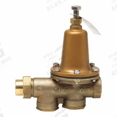 WATTS Water Pressure Reducing Valve: NPT x NPT, 1 1/4 in Pipe Size, Copper Silicon Alloy, NPT x NPT (MPN 11/4 LF 25AUBZ3). Key specifications — Brand: WATTS; Low-Lead Compliance: Low-Lead Compliant.