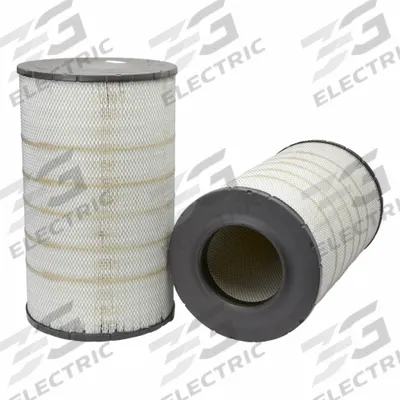 FLEETGUARD Automotive Air Filter: Round-Oval, Engine, Radial Seal, 12 29/32 in Outside Dia - Round/Oval Engine Air Filters