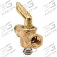 APPROVED VENDOR Ground Plug Valve: For Fluids Media, 2-Way, 1/8 in Pipe Size, Brass, MNPT x FNPT (MPN 6824). Key specifications — Brand: APPROVED VENDOR.
